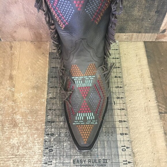 Old Gringo Tribu YL265-3 Cowboy Boots Womens 7 B - Picture 3 of 12